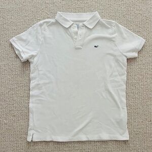 Boys Vineyard Vines Cotton Pique Polo (M)